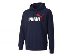 Puma - ESS 2 Color Hoody Big Logo - Dark Blue Hoodie