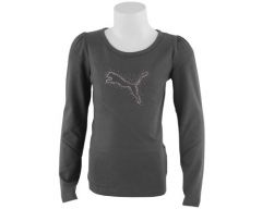 Puma - Girls LS Tee - Puma girls T-shirt