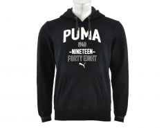 Puma - Style ATHL. Hooded Sweat FL - Black Hoodie