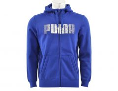 Puma - FUN BTS Hd. Sweat Jkt - Blue Sweat Jacket