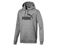 Puma - ESS Hoody FL Big Logo - Grey Sweater