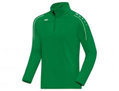 Jako - Ziptop Classico - Green Training Sweater