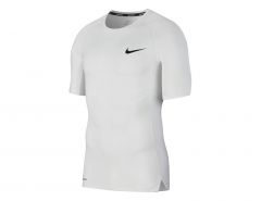 Nike - Nike Pro Top SS Tight - Sport Shirt White