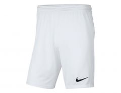 Nike - Park III Knit Short - White Soccer Shorts