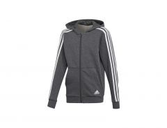 adidas - YB 3-Stripes Full Zip Hoodie - Sweat Jacket