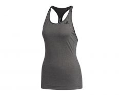 adidas - 3 Stripe Tank - Grey Sports Top