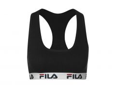 Fila - Woman Bra Elastic Band -  Black Sport Top