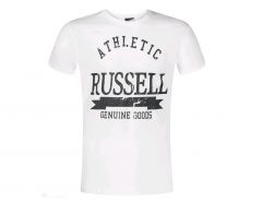 Russell Athletic  - Crew Neck SS Tee - White T-shirt