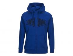 Peak Performance  - SW Zip Hood - Blue Hoodie