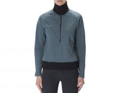 Peak Performance  - Wmns Goldeck Half Zip - Blue Mid-layer