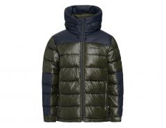 Peak Performance  - Frost Glacier Down Hood Men - Green Winter Jack