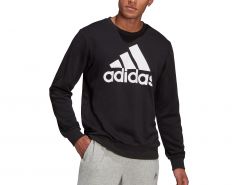 adidas - Big Logo French Terry Sweatshirt - Crew Sweater