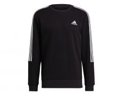 adidas - Performance Essentials Cut 3S Sweater - Black Sweater