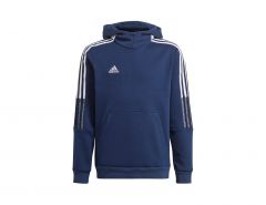 adidas - Tiro 21 Sweat Hoodie Youth - Blue Hoodie Kids