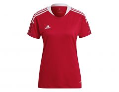 adidas - Tiro 21 Training Jersey Women - Red Football Shirt