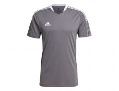 adidas - Tiro 21 Training Jersey - Grey Football Shirt