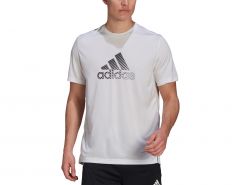 adidas - Activated Tech AEROREADY Tee - White Sports Shirt