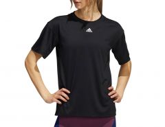 adidas - Training 3S AEROREADY Tee - Black Sports Shirt Women