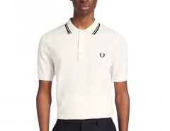 Fred Perry - Twin Tipped Knitted Shirt - Polo Shirt Men