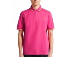 Fred Perry - Made In Japan Pique Shirt - Polo Shirt Pink