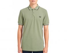 Fred Perry - Twin Tipped Shirt - Green Polo