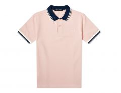 Fred Perry - Contrast Rib Polo Shirt - Pink Polo Shirt