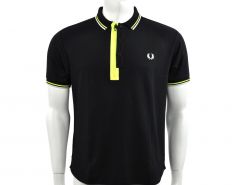 Fred Perry - Narifuri Placket Polo Shirt - Narifuri Fred Perry