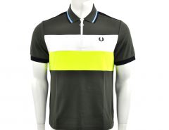 Fred Perry - Narifuri  Panelled Polo Shirt - Narifuri Polo