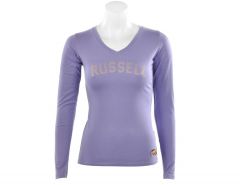 Russell Athletic  - Deep V-Neck Long Sleeve - Tops