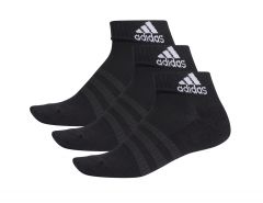adidas - Cushioned Ankle Sock 3P - Black Socks