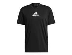 adidas - D2M 3-Stripes Back Tee - Primeblue Sports Shirt