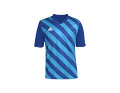 adidas - Entrada 22 GFX Jersey Youth - Blue Football Shirt