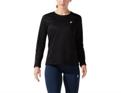 Asics - Core LS Top - Black Long Sleeve Ladies