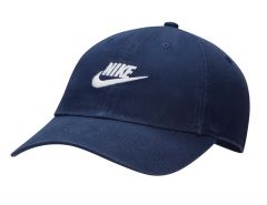 Nike - Washed Club Cap - Dark Blue Cap with Washed Look