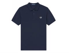 Fred Perry - Plain Shirt - Navy Polo Shirt