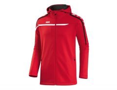 Jako - Performance - hooded Jacket red