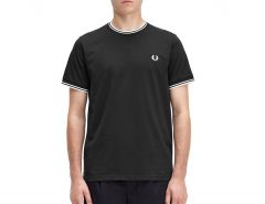Fred Perry - Twin Tipped T-Shirt - Men's T-Shirt Black
