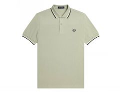 Fred Perry - Twin Tipped Shirt - Green Polo Shirt