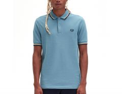 Fred Perry - Twin Tipped Shirt - Blue Polo Men