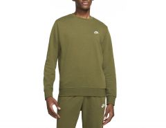 Nike - Sportswear Club French Terry Crew - Green Sweater