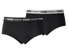 Puma - Iconic Mini Short 2P - Black Mini Shorts