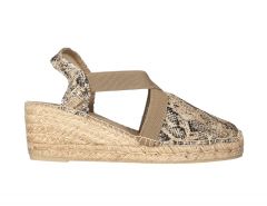 Toni Pons - Terra Mamba - Snake Print Wedge Heels