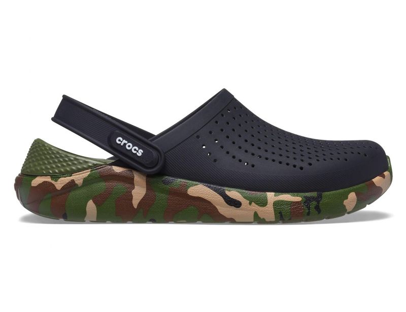 Crocs LiteRide Printed Camo Clogs Slip ons Avantisport