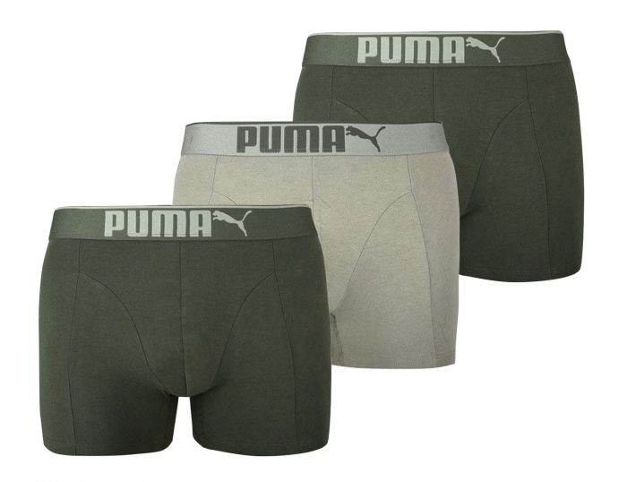 Puma - Premium Sueded Cotton Boxers 3-Pack Boxers | Avantisport.com