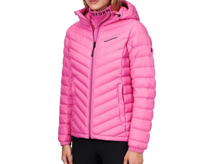Peak Performance - Wmns Frost Down Hood - Pink Jacket