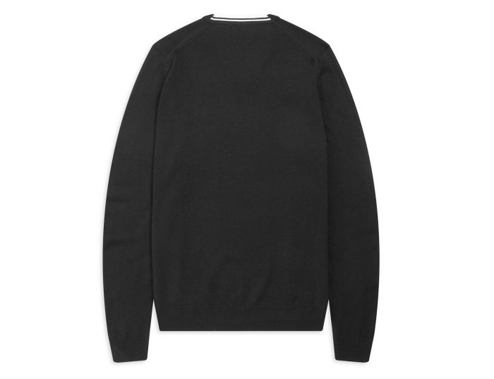 Fred perry merino discount wool v neck jumper