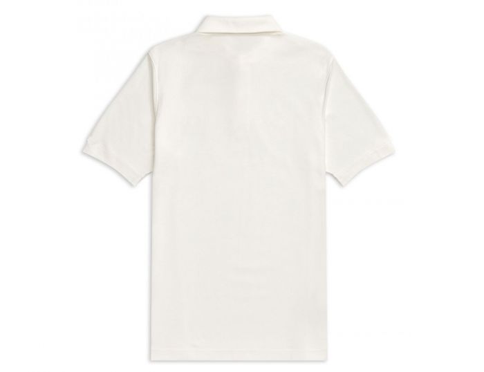 Fred Perry - Button Down Polo Shirt - White Polo