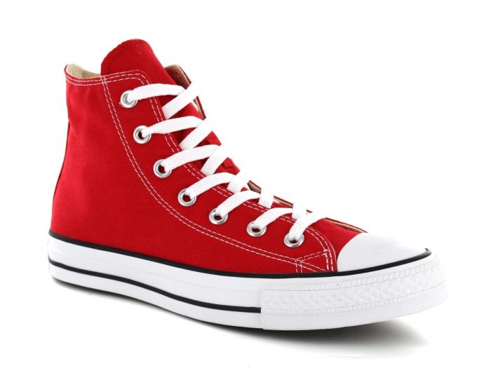 converse all star hi red canvas