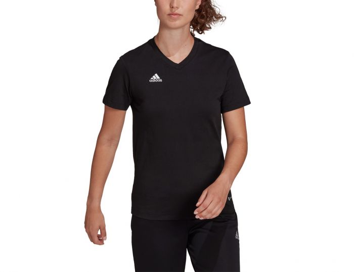 zelfstandig naamwoord Goodwill Sleutel adidas - Entrada 22 T-Shirt Women - Zwarte Sportshirt | Avantisport.com