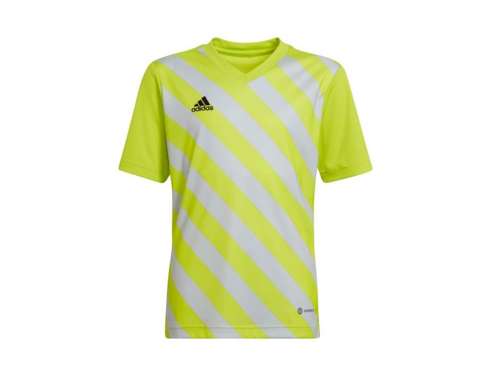 weerstand breed Trots adidas - Entrada 22 GFX Jersey Youth - Groen Voetbalshirt | Avantisport.com